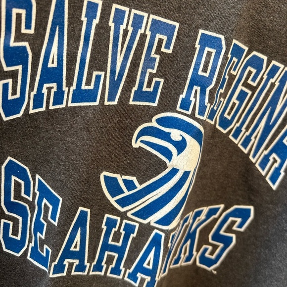 Youth large 10/12 unisex Salve  Regina Seahawks university dark grey teeshirt - Picture 7 of 8